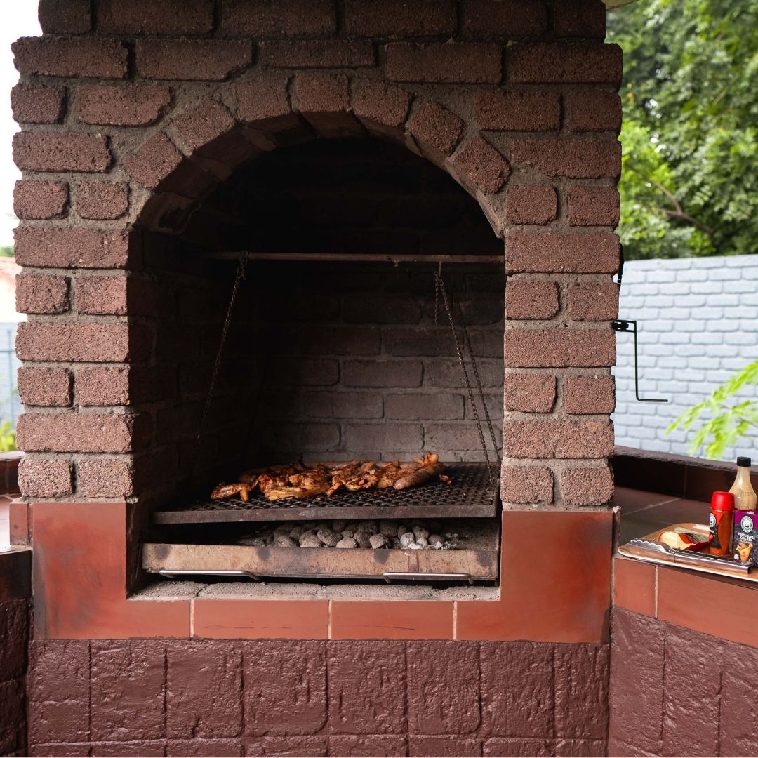 Braai under the stars — well-equipped braai area